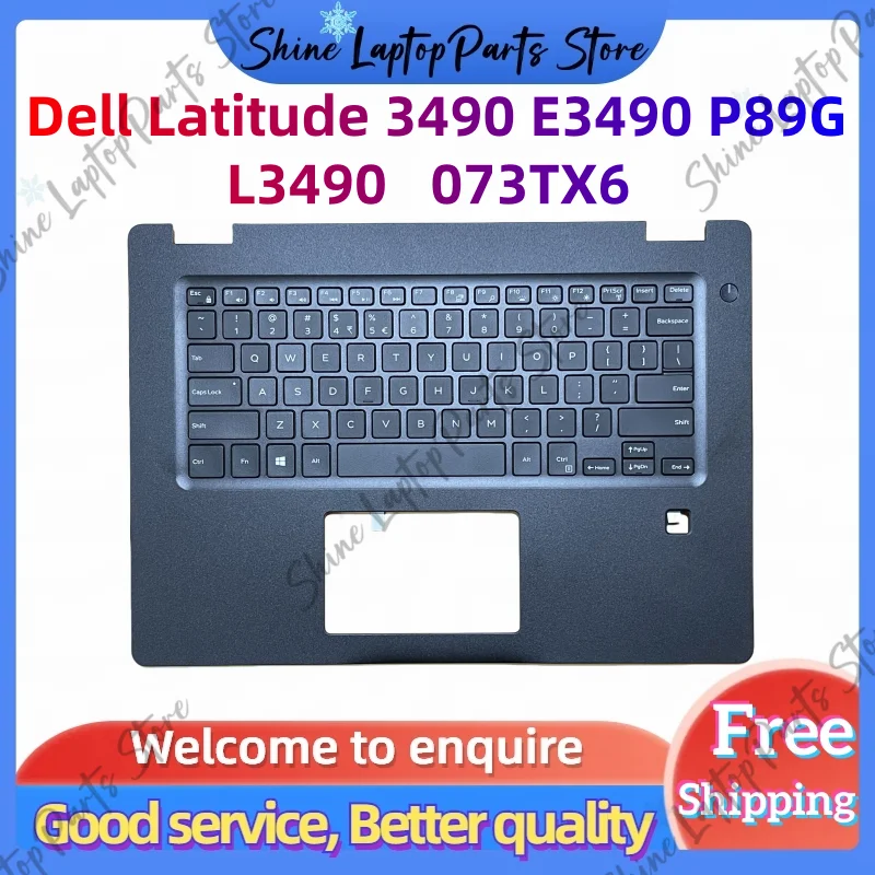 

For Dell Latitude 3490 E3490 P89G L3490 C Cover Case laptop top Cover Case Palmrest 073TX6