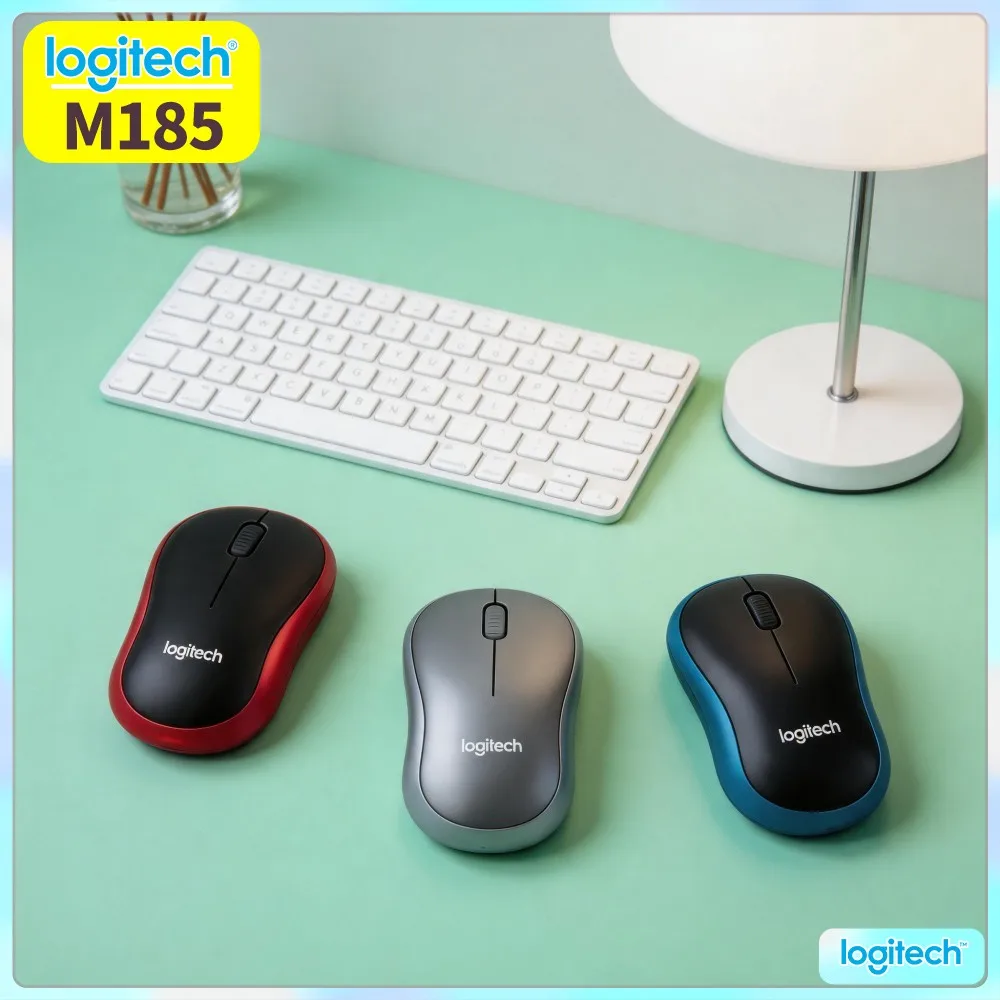 Logitech M185 New Recruit Office Mouse Wireless User Friendly For Join Worker Computer