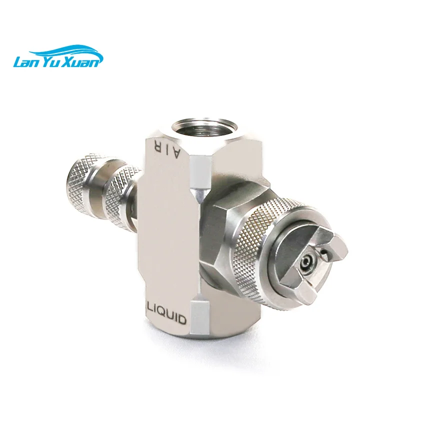Water Mist Spray Adjustable Flow Rate Pressure Air Atomizing Nozzle