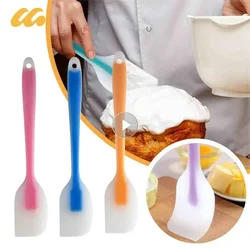 Silicone Spatula Cream Butter Cooking Baking Spatula Heat Resistant Utensils Scrape Decorator Translucent Kitchen Baking Tools