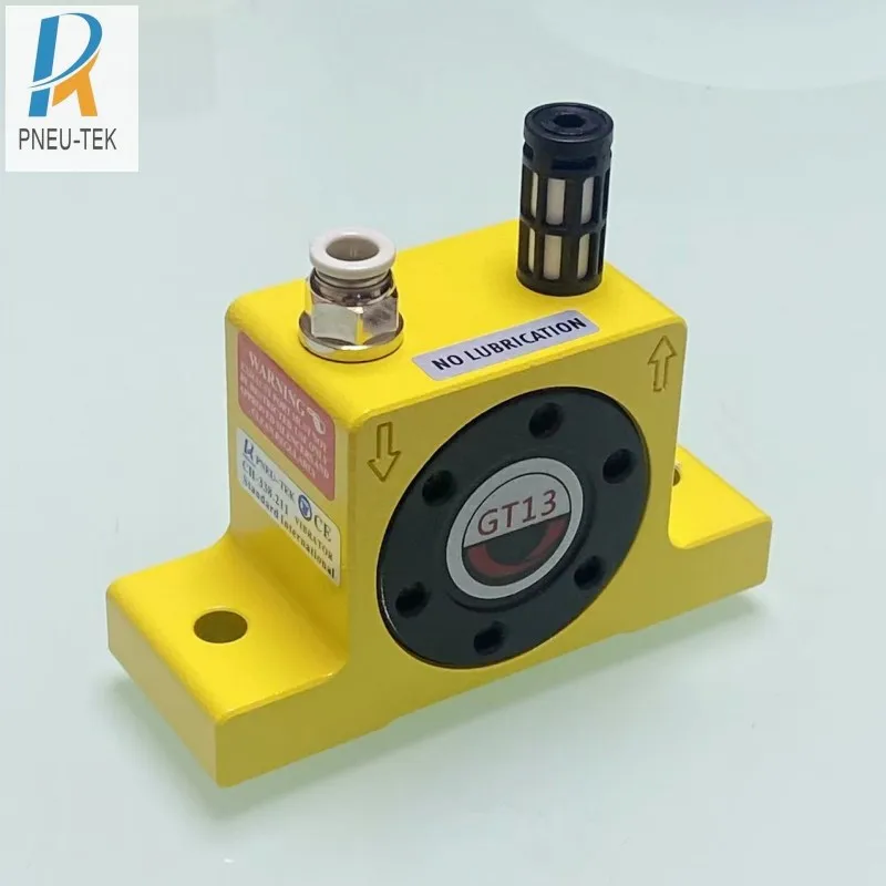 

Pneumatic Turbine Vibrators GT13 GT16 - Low Noise High Vibration Power ，Prevent material blockage and transportation