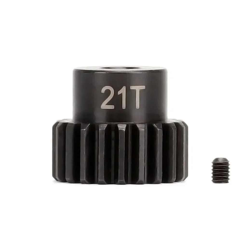 Hard Steel Moter Gear/Pinion Gear 19T 20T 21T M0.8 32P 5MM 5644 5640 Fit for RC Car 1/10 Traxxas Revo Summit