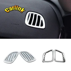 For Buick Encore Opel Mokka 2012-2016 ABS Matte Car Interior Accessories The Central Control Front Panel Air Outlet Trim Frame