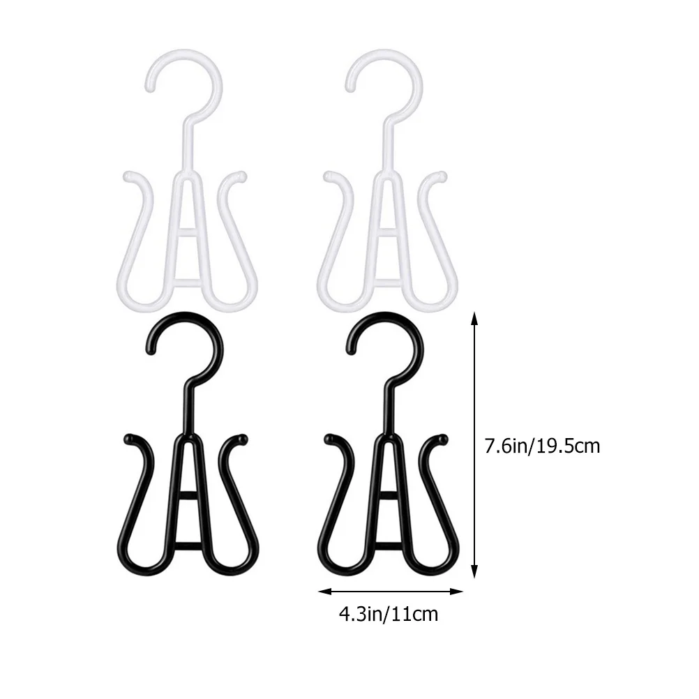 4Pcs Slippers Display Hooks Plastic Shoe Hangers Anti-Slip Shoe Drying Hooks for Home Supermarket Anti-Slip Hanger