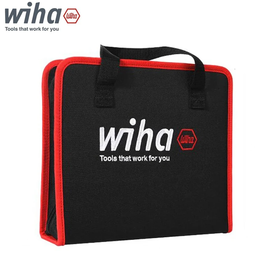 

WIHA 90012C Electrician's Tool Bag (Empty) for Pliers and Screwdrivers High Volume Hand Bag Tool Storage Bag Tool Accessories