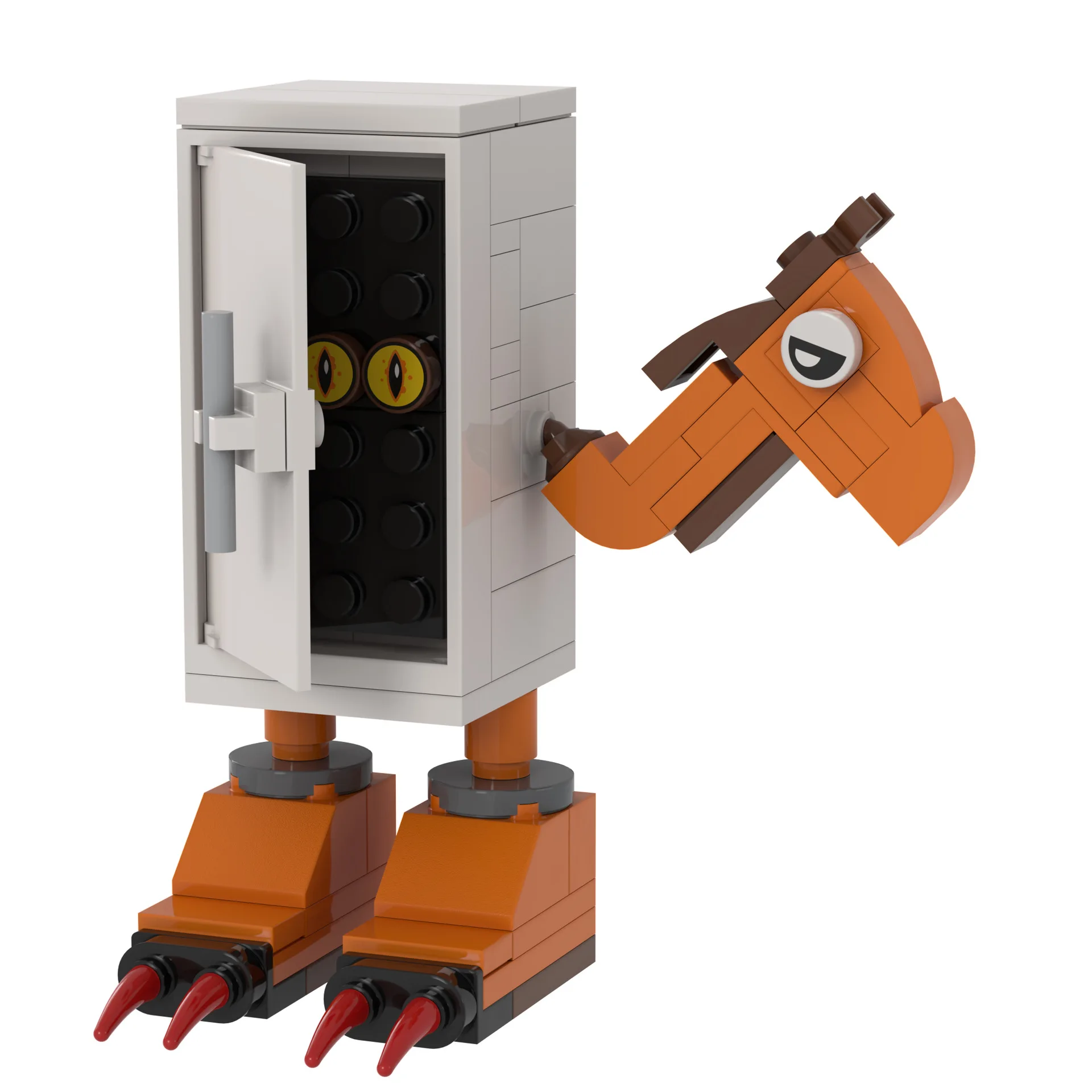 Blocs de construction Tralalero Tralala, nouvelle mise à niveau de Mutation, ornement de cerveau italien TTung Tung Sahur, figurines d'action, jouet de poupée