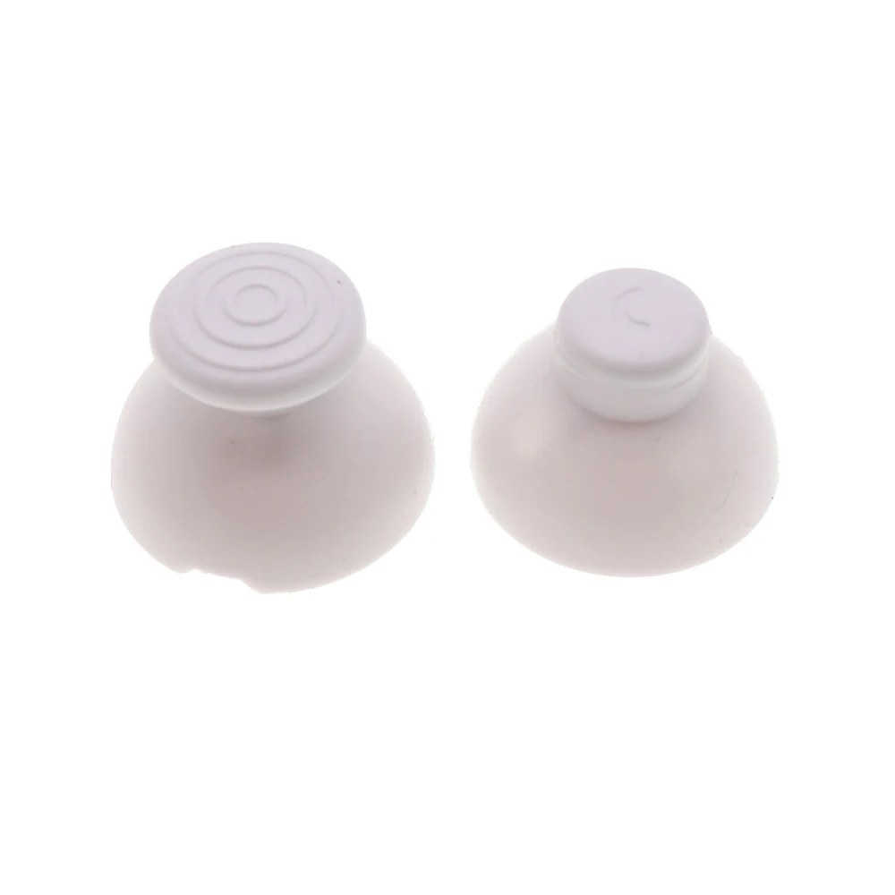 1sets=2pcs Analog Thumbstick Joystick Stick Cap Caps for Gamecube NGC GC controller Left and right thumbsticks