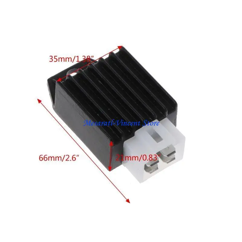 A70F Rectifier 4 Wires Regulator for Motorcycle Boat Motor Moped ATV Bike GY6