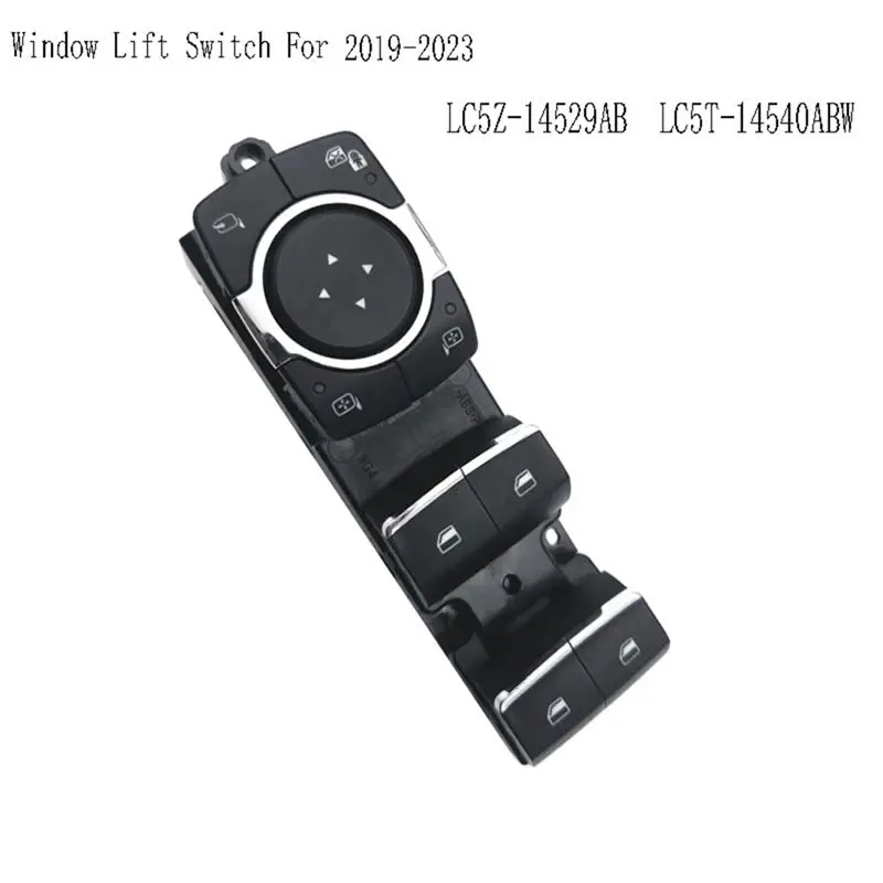 For Lincoln Aviator Adventurer 2019-2023 Compatible Window Control Switch Button Window Lift Switch LC5Z-14529AB LC5T-14540ABW