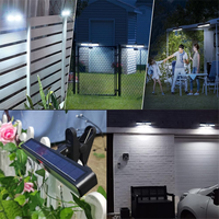 NEW_Powerful Clip LED Solar Wall Lights IP65 Waterproof Outdoor