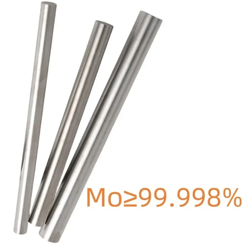 Customizable High-purity Molybdenum Rod/electrode With 99.99% Mo For Experimental Research - 1pc