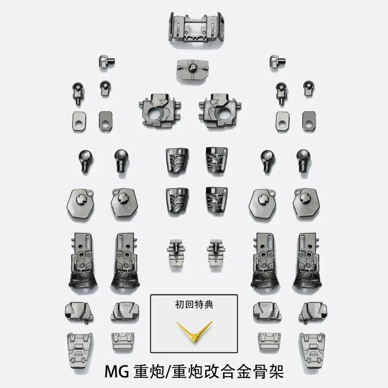 EW メタルフレーム合金スケルトン、金属アンテナ付き、MG デススカイヘビーアームズサンドロック神龍アルトロン DIY モデルキット用