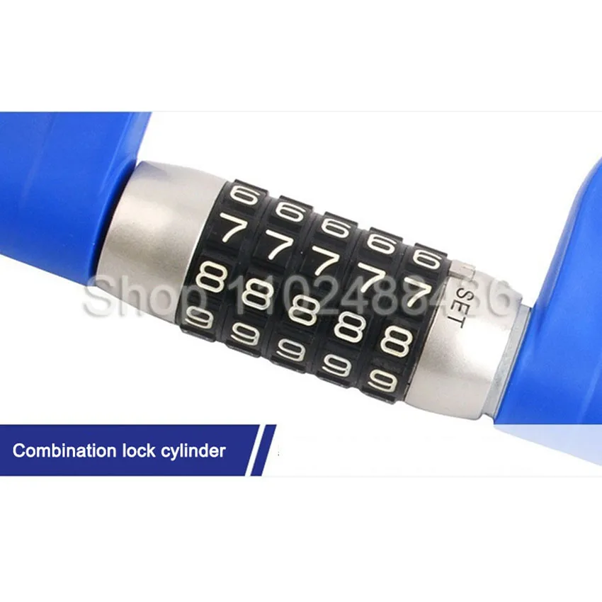 รถ Anti-Theft COMBINATION LOCK โลหะผสมเหล็ก Universal ความแข็งสูงและทนทานพวงมาลัยรถ Anti Theft Security ล็อค