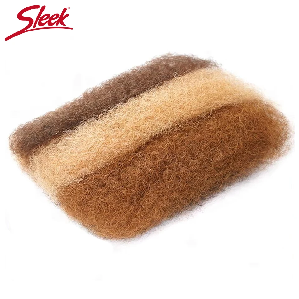 Afro Kinky Bulk Drei Farben P4/30/27 Echthaar zum Flechten Dreadlock-Haar 50 g pro Packung QVR Virgin Remy Echthaarverlängerungen