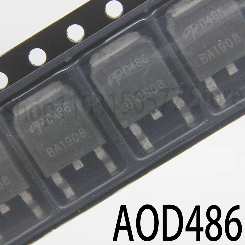 10piece Brand new original AOD486A D486A 50A/40V N-channel MOS tube field effect tube TO-252