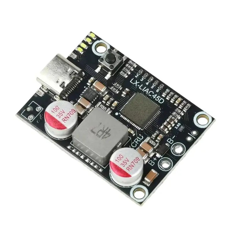 A72T Mobile Power Supply 2-6S PD 45W Fast Charging Power Bank Module 2-6S 45W Fast Charging Module For Li- For Lifepo4 Batter