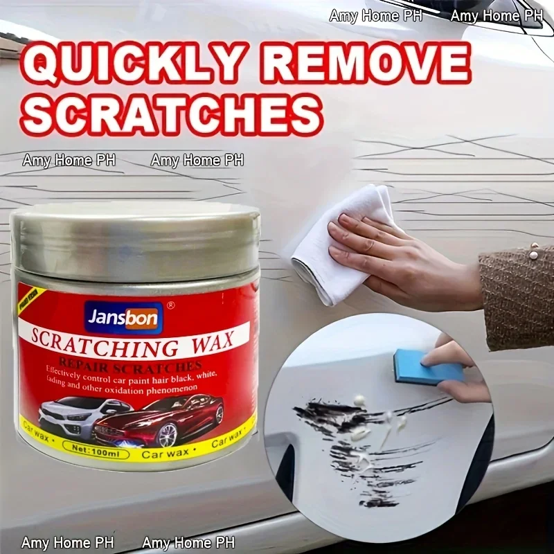 100% Authentic Scratch Remover Spray - Effortless Car Paint Restoration, Removes Imperfections, Leaves High-Gloss Finish