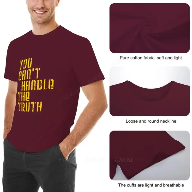 A Few Good Men - You Can't Handle The Truth T-Shirt tops T-shirt for a boy oversized t shirts Aesthetic clothing tshirts for men