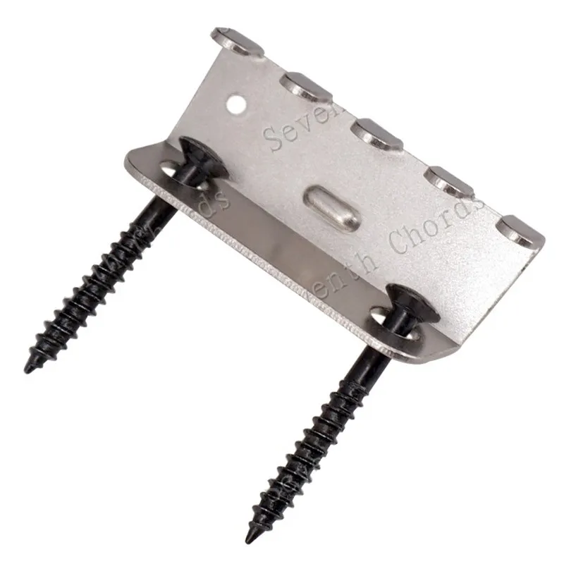 Ein Satz E-Gitarre Tremolo Brücke Body Mount Klauenfedern Befestigungsschrauben Zubehör Teile – Detail 9