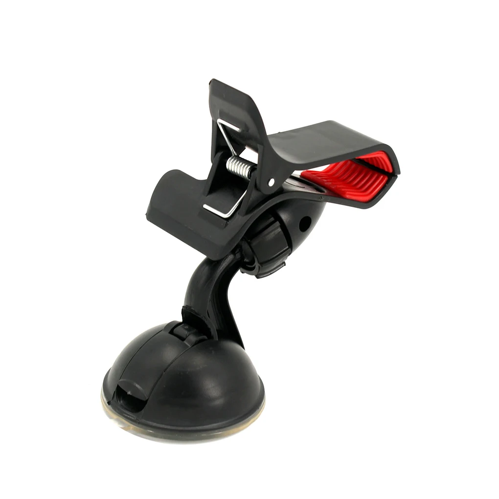 Universal Car Phone Clip Holder Auto Windshield Mount Stand with Suction Cup for Mobile GPS