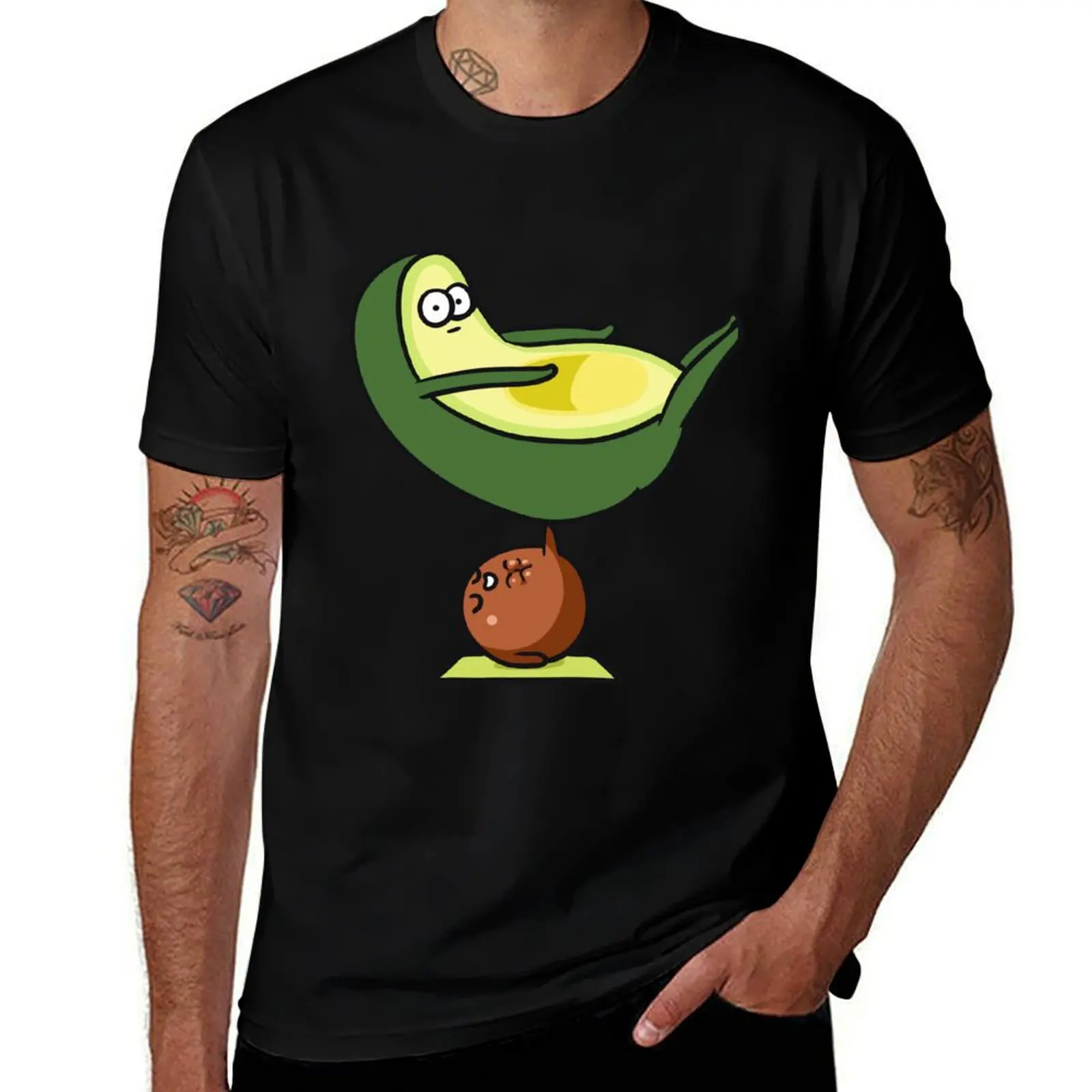 man Acro t Yoga Avocado designer Strong men t T-Shirt cotton shirts man man Core shirts for soft t shirt for