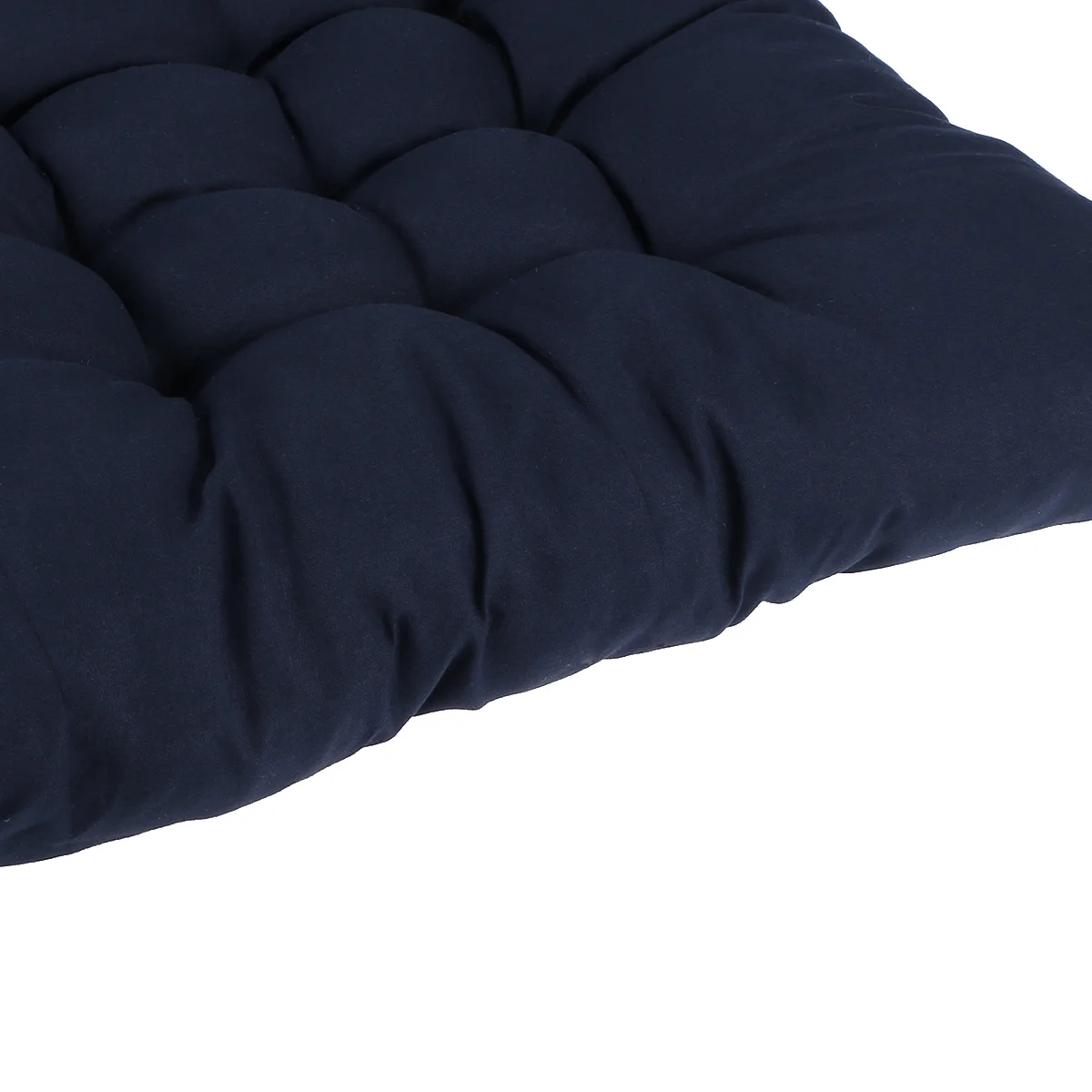 

Comfortable Square Seat Cushion 40x40x5cm Dark Blue Soft Non Slip Breathable for Sofa Chair Home Office Sofa Cushion