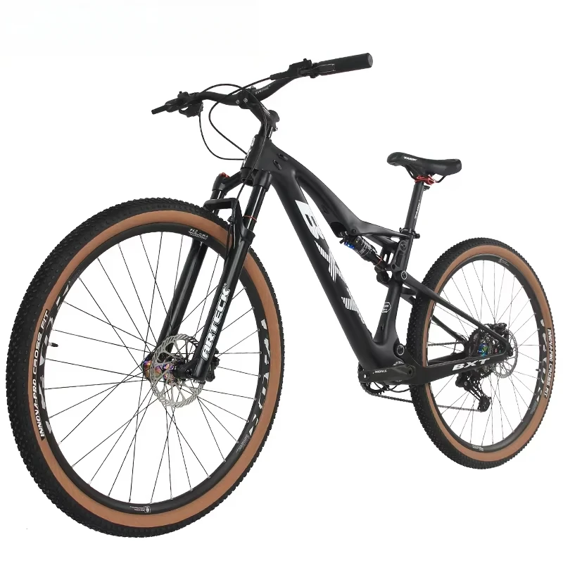 29er Boost Carbon Full Suspension Mountain Bike  M5100 11 Speed Thru Axle Disc Brake MTB Bicycle