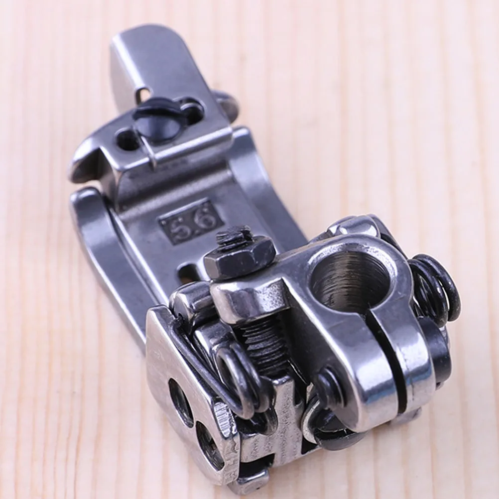 

Flat-Seaming Machine Presser Foot Stainless Steel Durable Sewing Machine Accessory Ideal for Thick Thin Fabrics Professional