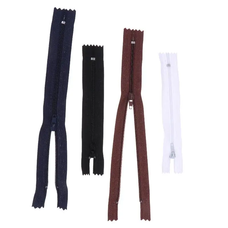 10 Stück Nylon-Reißverschlüsse 12cm 20cm, langlebiger Schieber für Anzughosen, Kleidung, Nähen, DIY-Kleidungsreparatur, Schneiderei, Nähzubehör – Detail 7