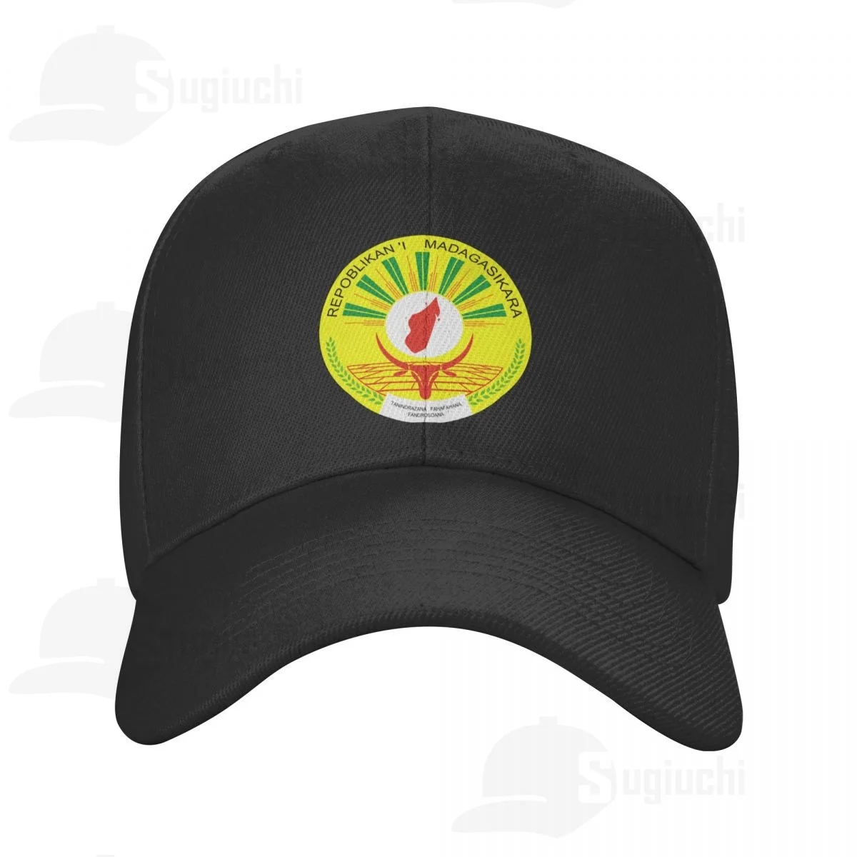 2025 National Emblem Of Madagascar Coat Of Arms Sun Baseball Cap Dad Hats Adjustable For Men Women Unisex Outdoor Hat