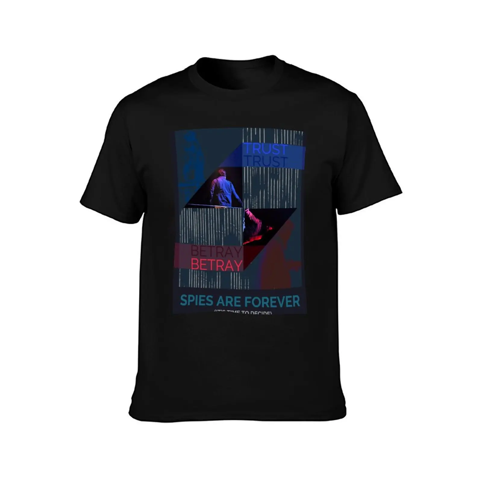 It's time to be a spy again T-Shirt t shirt men 100% cotton luxury brand T-Shirt