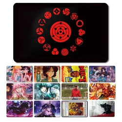 Anime Cartoon Game Matte PVC Front Sticker Film Skin for No Chip Credit Debit Card Bus Card No Fade