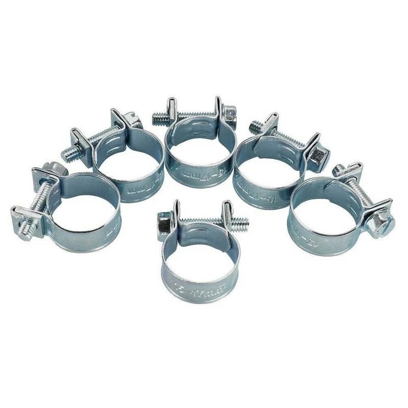 TOKIDNY Lot De 4 Séparateurs De Tuyaux Voiture - Colliers De Serrage 6 Pouces En Alliage D'Aluminium