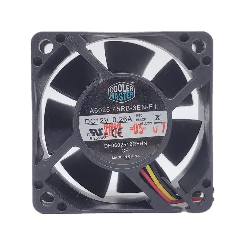 New cool A6025-45RB-3EN-F1 12V 0.26A 6025 6cm chassis cooling fan