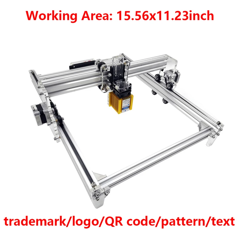 DIY Laser Engraver 1000mW-40W Laser Engraving Machine Laser Printer Cutter For Wood Plastic Metal Leather Logo Marking Machine