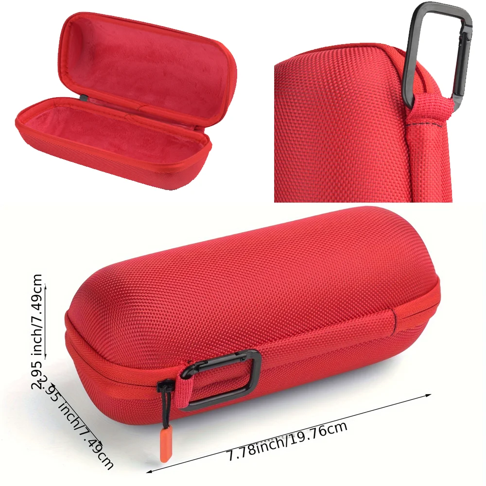 Hard Case Compatible with For JBL Flip 7 6 5 4 Speaker Portable Travel Carrying Storage Protective Bag （Box Only）