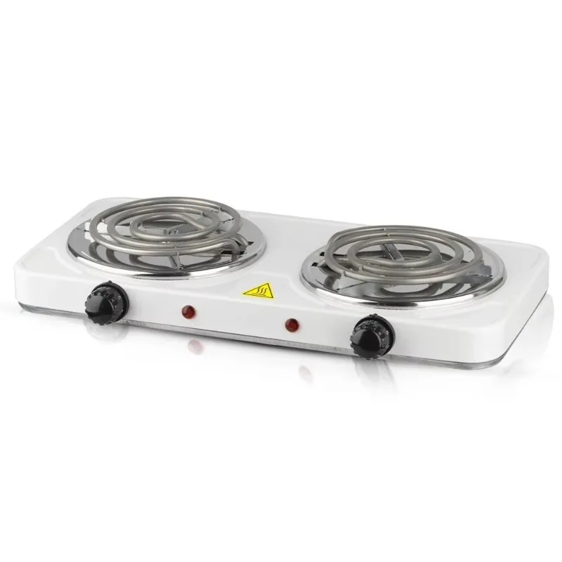 

Newly arrived countertop coil electric cooktop double flat burner electric hot plate