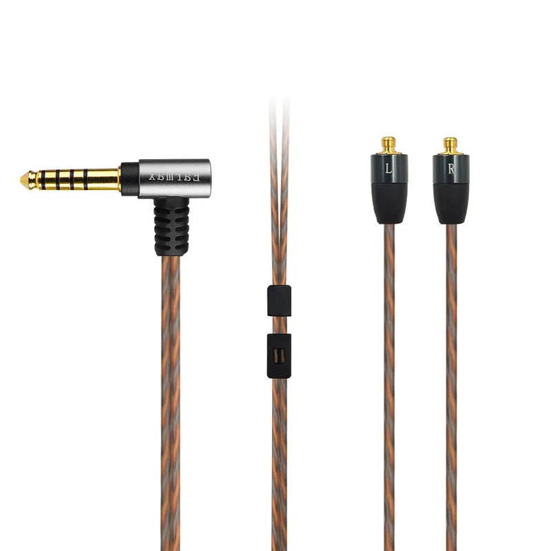 4.4 مللي متر متوازن OCC كابل الصوت لسماعات Astell & Kern AK T8ie MKII T9ie Xelento FENDER DXA1 FXA2 FXA5 FXA6 FXA7 FXA9 PRO #3