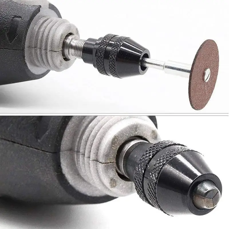 1/2/3pcs Tool Parts 0.3-3.2mm Drill Chuck Multi Keyless Chuck For Rotary Tools Electric Grinding Chuck