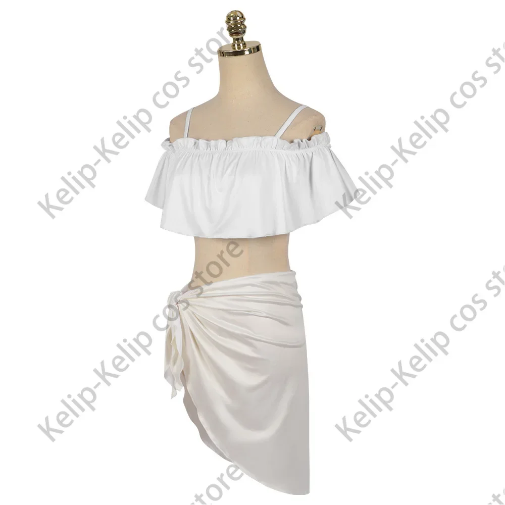 زي تنكري للنساء من Hoshino Ai-Anime ، ملابس سباحة ، تنورة ، بيكيني ، شعر مستعار ، جميل ، بدلة حفلة كرنفال ، صيف ، جميل ، OSHI NO KO