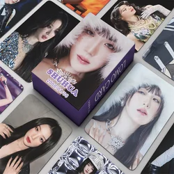 KPOP 55pcs/set GIDLE YE SHUHUA SHUHUA Small Card Album Super Lady LOMO Card (G) I-DLE MINNIE YUQI Girl Gift Postcard Photo Card