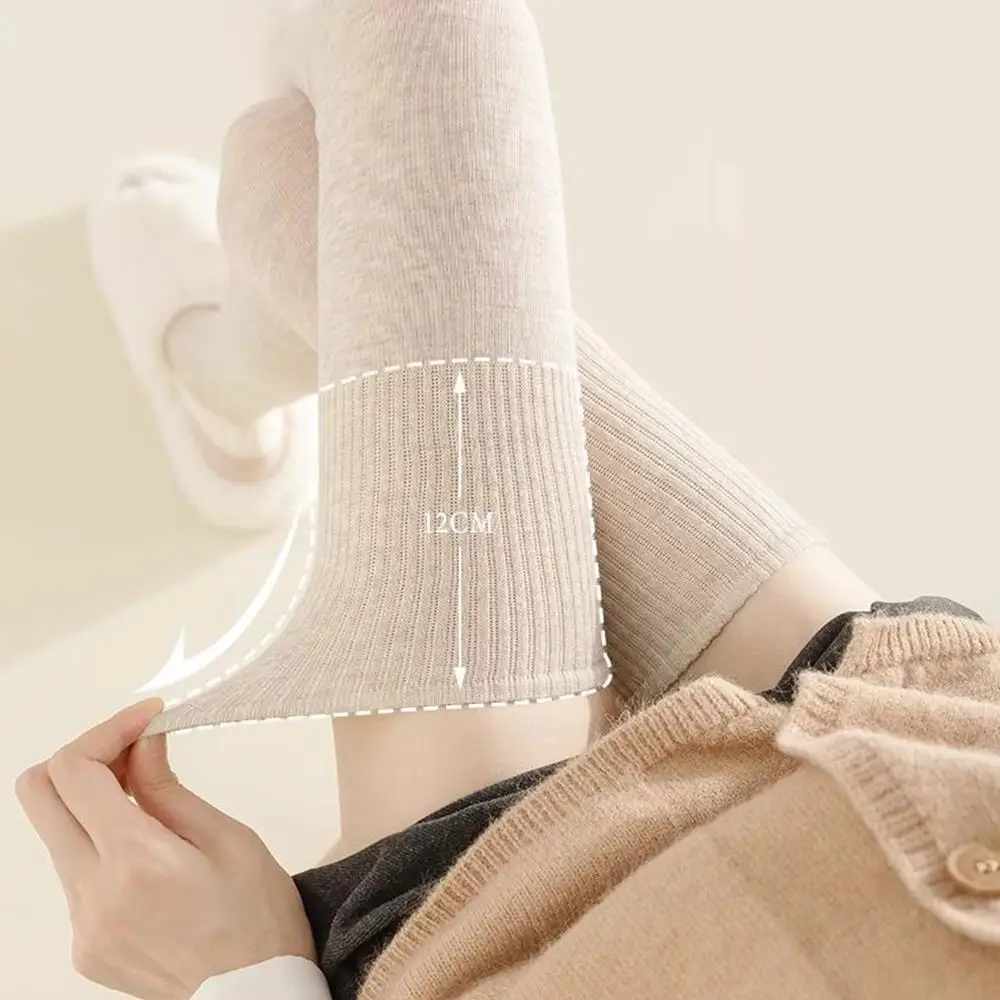 Moda novedosa, calcetines hasta la rodilla para mujer, calcetines JK de Color sólido para mujer, calcetines finos hasta la rodilla, medias por encima de la rodilla, calcetines hasta el muslo, calcetines largos hasta la rodilla