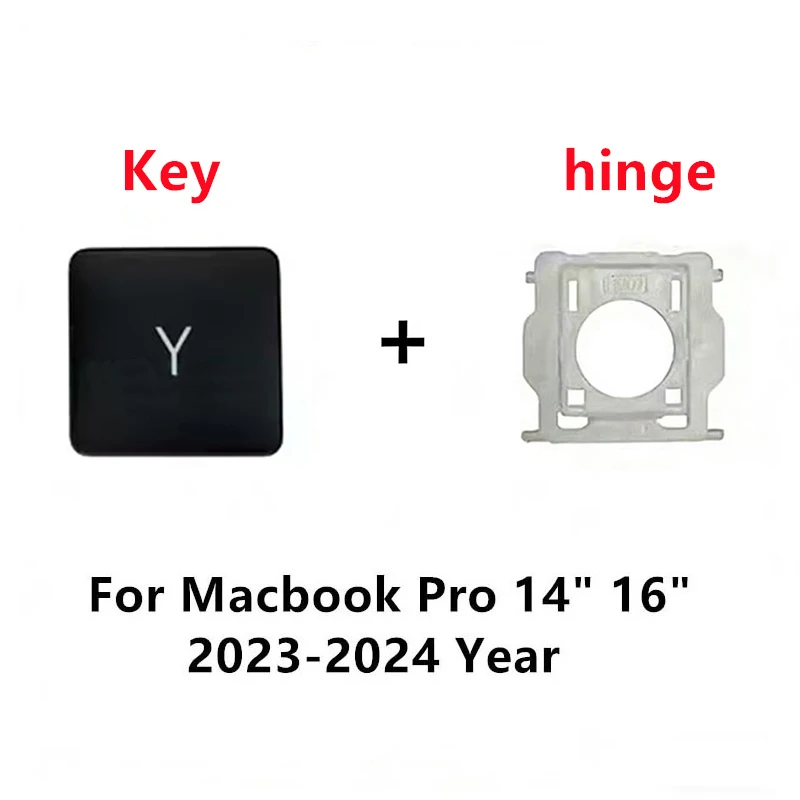 

Клавишные колпачки Y-образной формы для MacBook Pro 14" 16" (модели A2779, A2780, A2991, A2992, A3401, A3403, A3112, A3185, A3186) 2023-2024 годов выпуска
