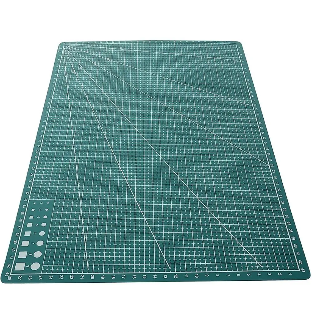 1Pcs Double-side Leather Craft Tool Cutting Mat Engraving A3 A4 A5 Cutting Board Patchwork Sewing PVC Workbench Pad Home DIY