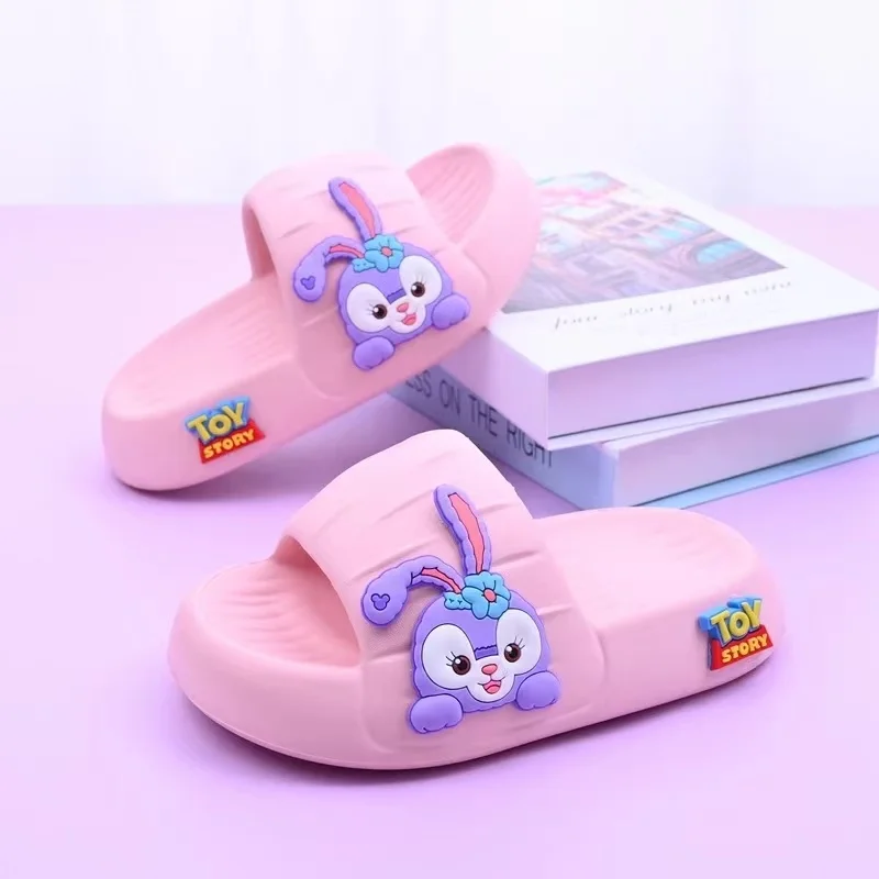 Новинка 2023 года, летние детские спортивные игрушки StellaLou, черные, белые, желтые, розовые, модные детские тапочки для девочек и мальчиков