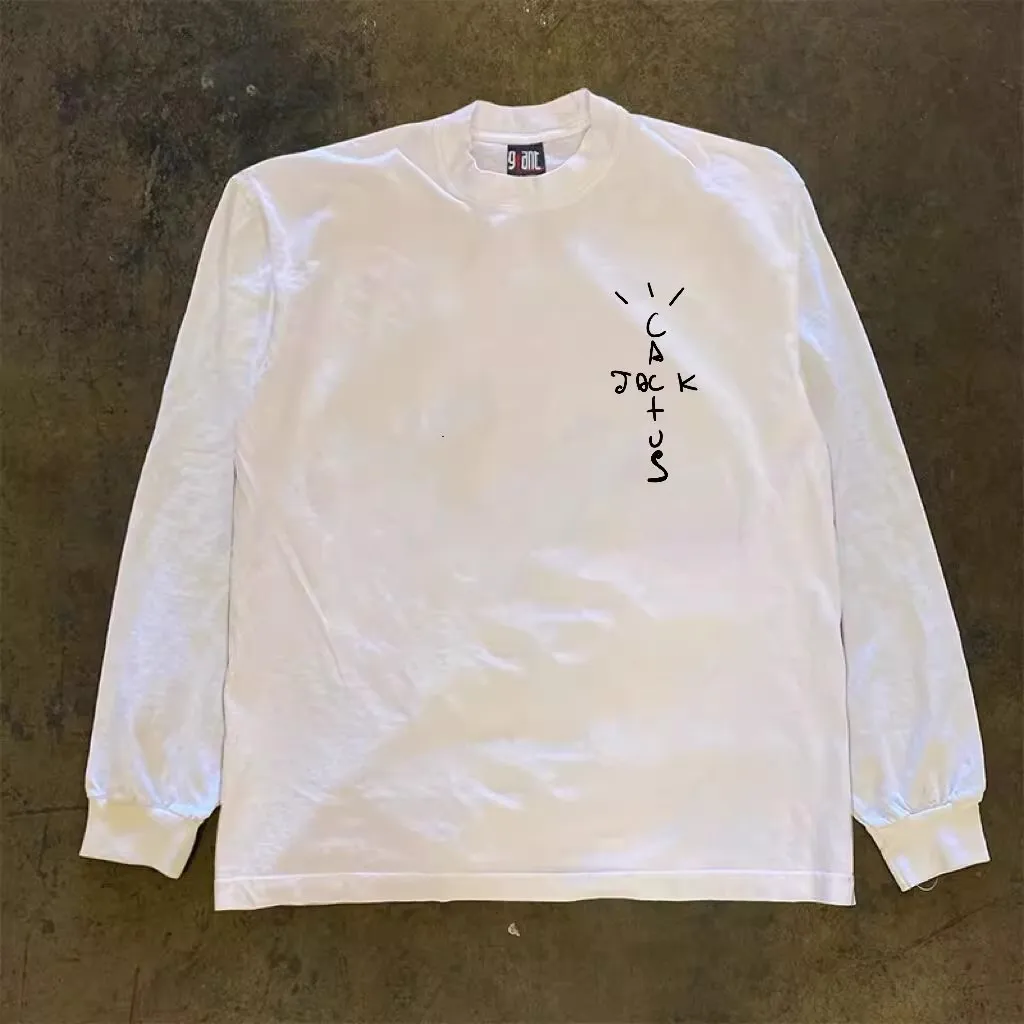 Men's Long Sve Pure Cotton round Ne T-irt Heavyweight Early Autumn Faion Brand Casual Wear for Online Orders