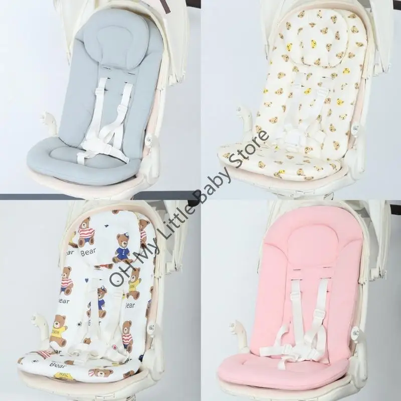 M76C ポリエステルベビーカーシートプロテクターパッド通気性のあるデザインシートクッション毎日の赤ちゃん幼児の使用のためのメンテナンスが簡単