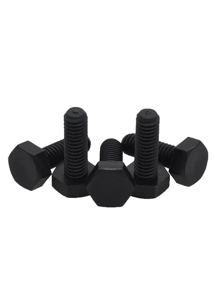 10/20/30/50/100/20 buah M3 M4 M5 M6 M8 M10 M12 nilon putih hitam nilon eksternal heksagonal sekrup penuh baut terisolasi plastik