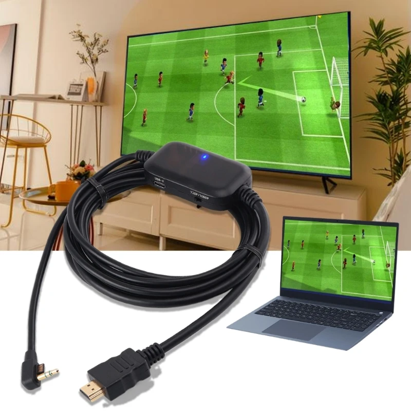 To Adapter Cable Conversion Cable Transfer Cable Connection Cable Portable Cord PVC for Game Enthusiasts