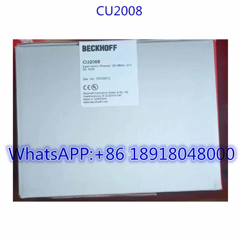 

Совершенно новый коммутатор Ethernet CU2008, быстрая доставка